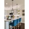 Z-Lite Barrington Pendant, 1-Light, 8.25 In.W x 17.5 In.H, Matte Black/Clear Waterglass 346P8-MB - alternate 5
